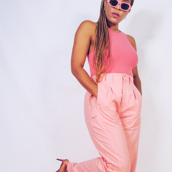 High Waist Trousers - Picture 1 of 7